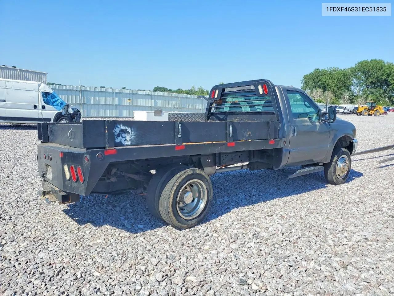 2001 Ford F450 Super Duty VIN: 1FDXF46S31EC51835 Lot: 60847956