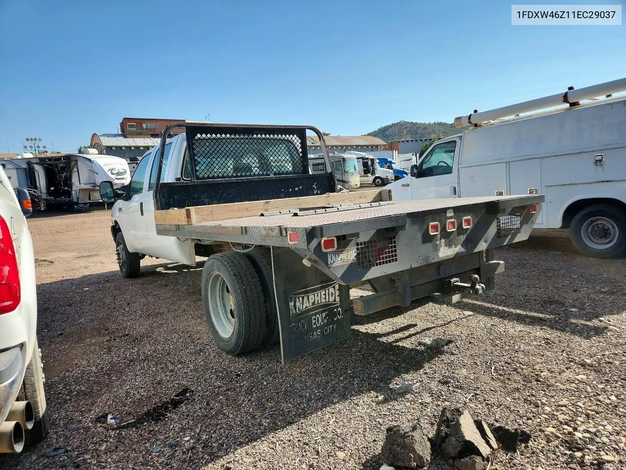 2001 Ford F450 Super Duty VIN: 1FDXW46Z11EC29037 Lot: 61777706