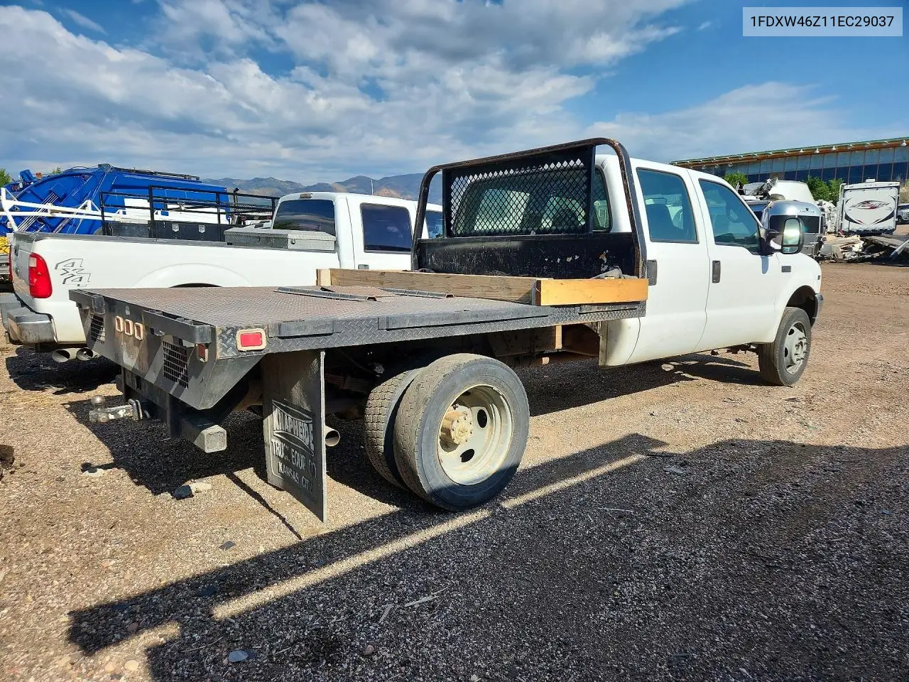 2001 Ford F450 Super Duty VIN: 1FDXW46Z11EC29037 Lot: 61777706
