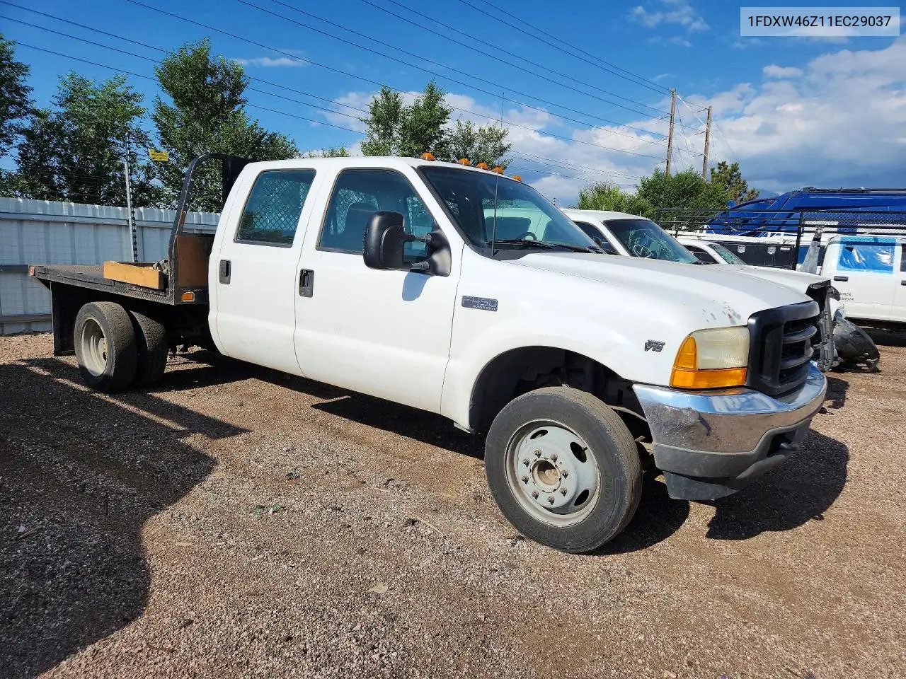 2001 Ford F450 Super Duty VIN: 1FDXW46Z11EC29037 Lot: 61777706