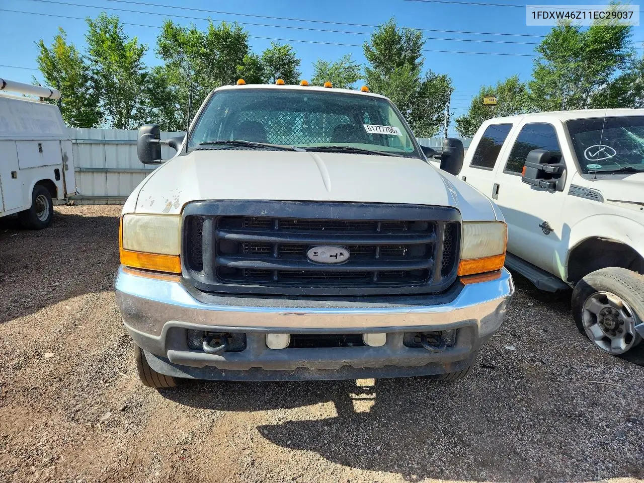 2001 Ford F450 Super Duty VIN: 1FDXW46Z11EC29037 Lot: 61777706