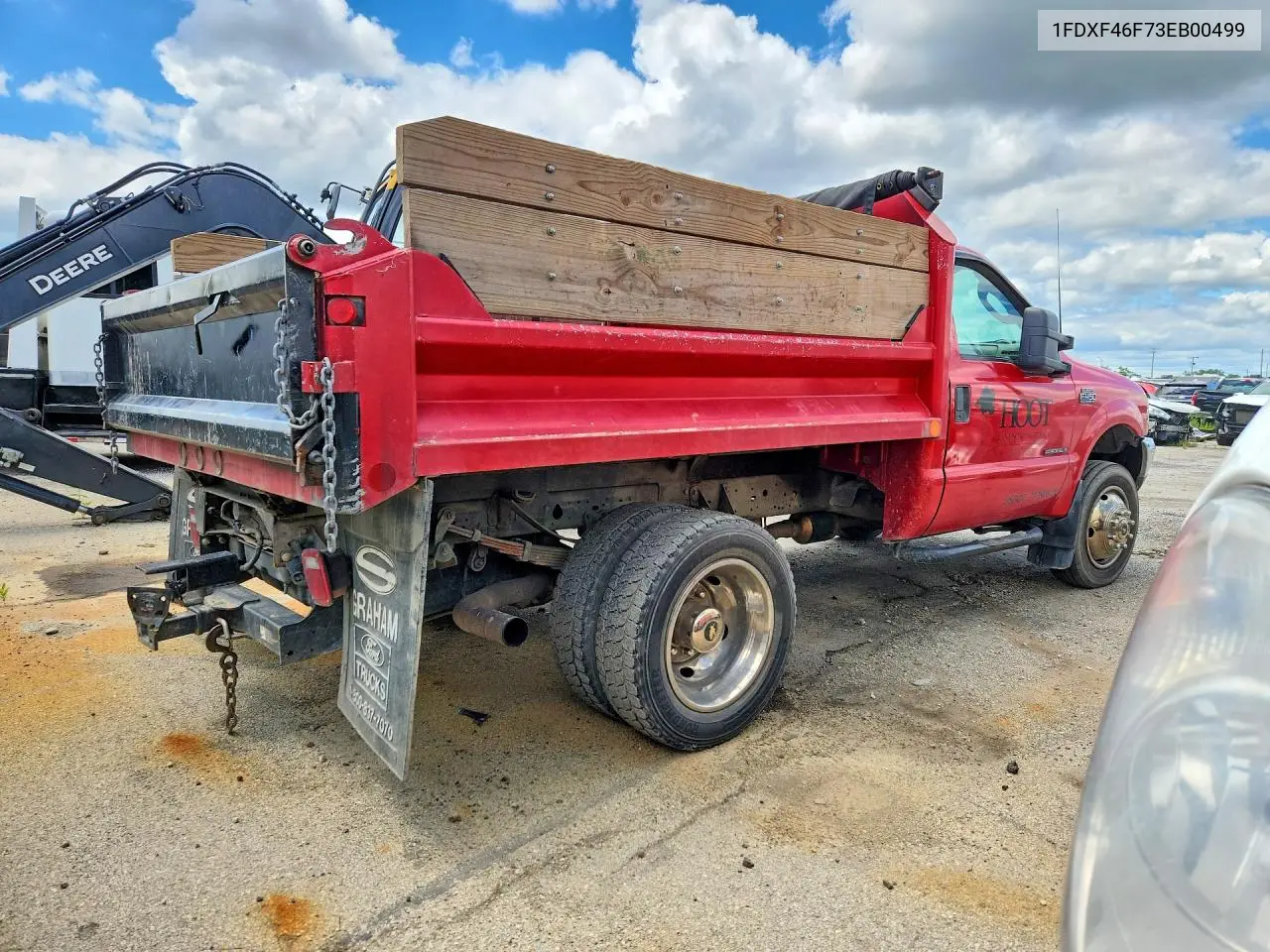 2003 Ford F450 VIN: 1FDXF46F73EB00499 Lot: 57892486