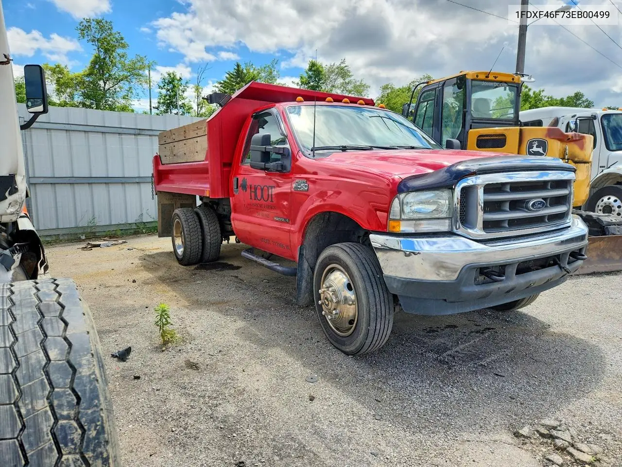 2003 Ford F450 VIN: 1FDXF46F73EB00499 Lot: 57892486