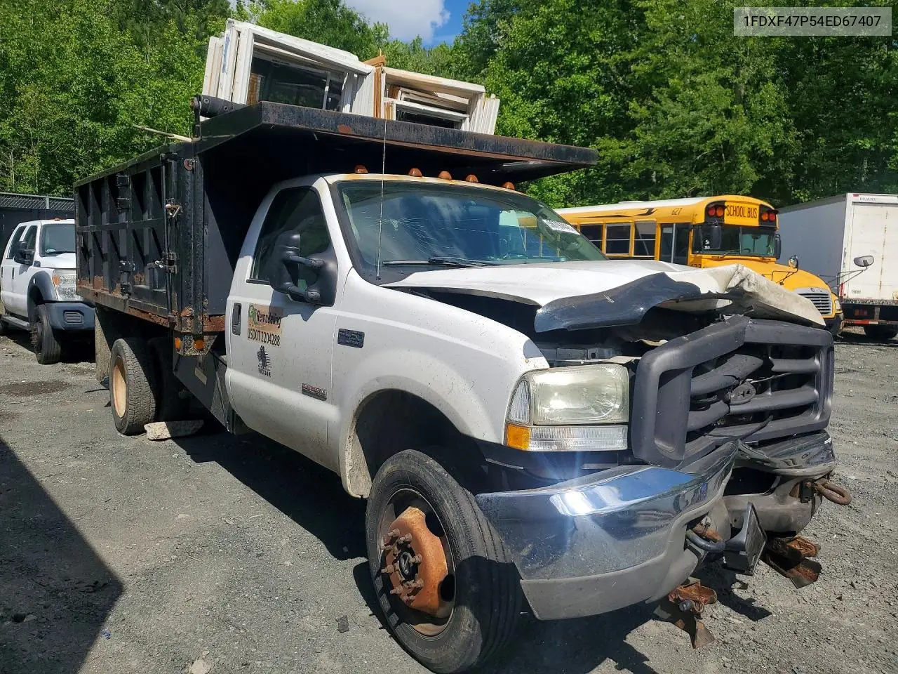 2004 Ford F450 VIN: 1FDXF47P54ED67407 Lot: 56797446