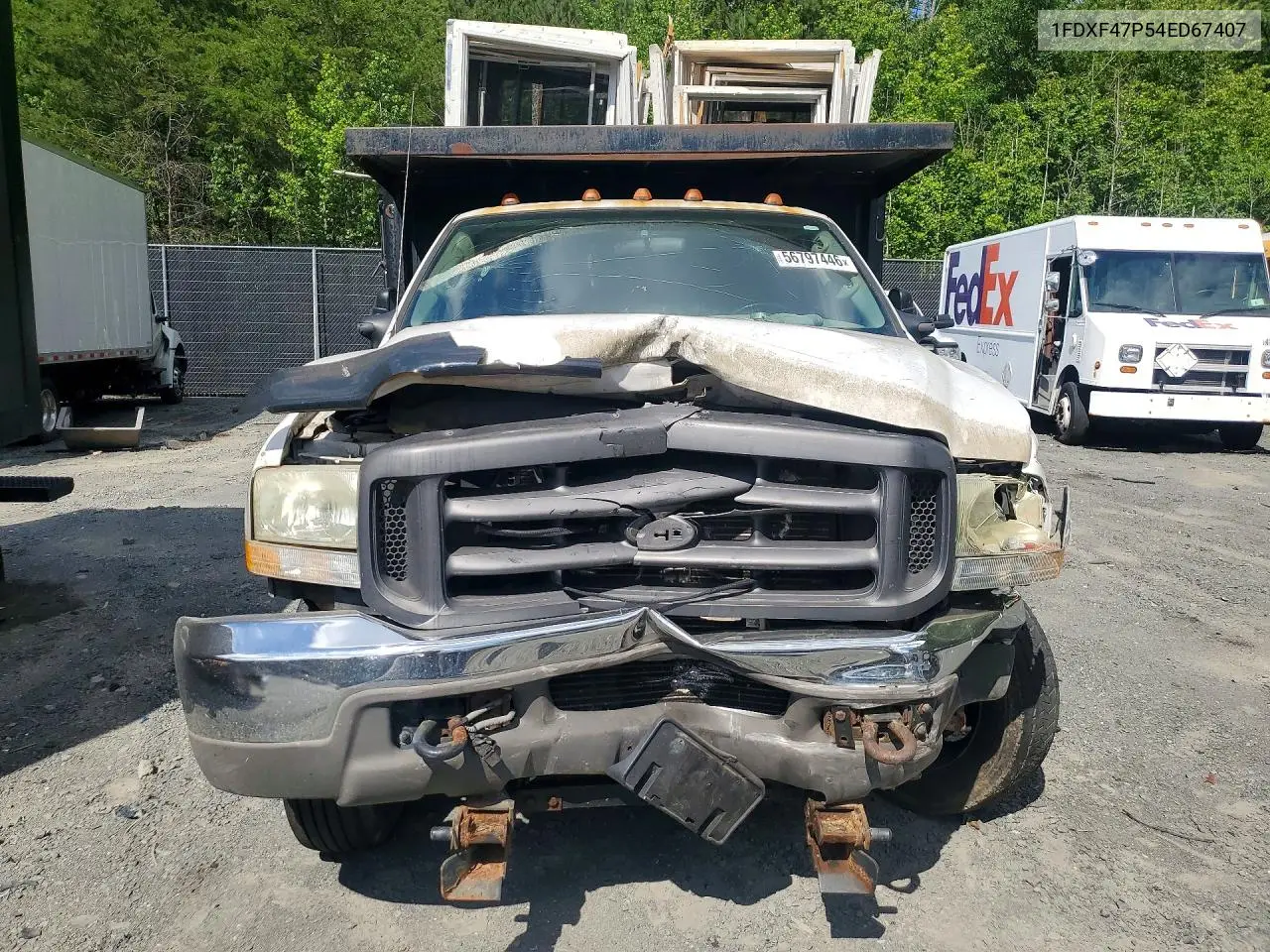 2004 Ford F450 VIN: 1FDXF47P54ED67407 Lot: 56797446