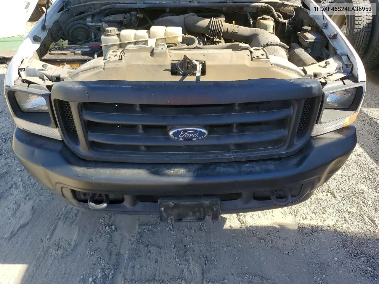 2004 Ford F450 Super Duty Flatbed Truck VIN: 1FDXF46S24EA36953 Lot: 58256726