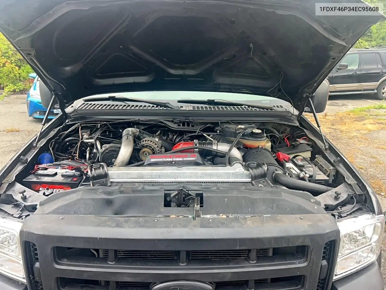2004 Ford F450 Super VIN: 1FDXF46P34EC95608 Lot: 61806786