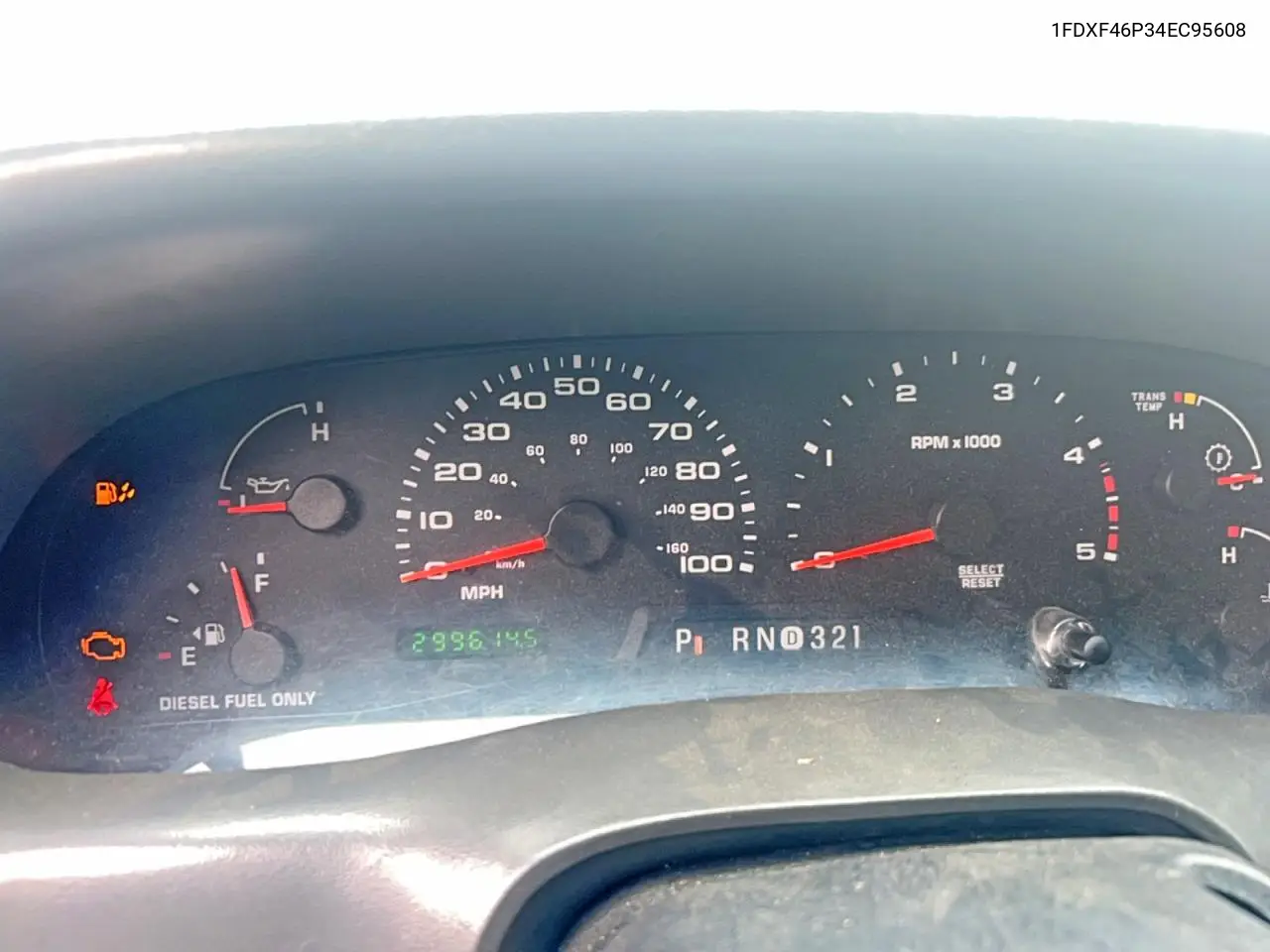 2004 Ford F450 Super VIN: 1FDXF46P34EC95608 Lot: 61806786