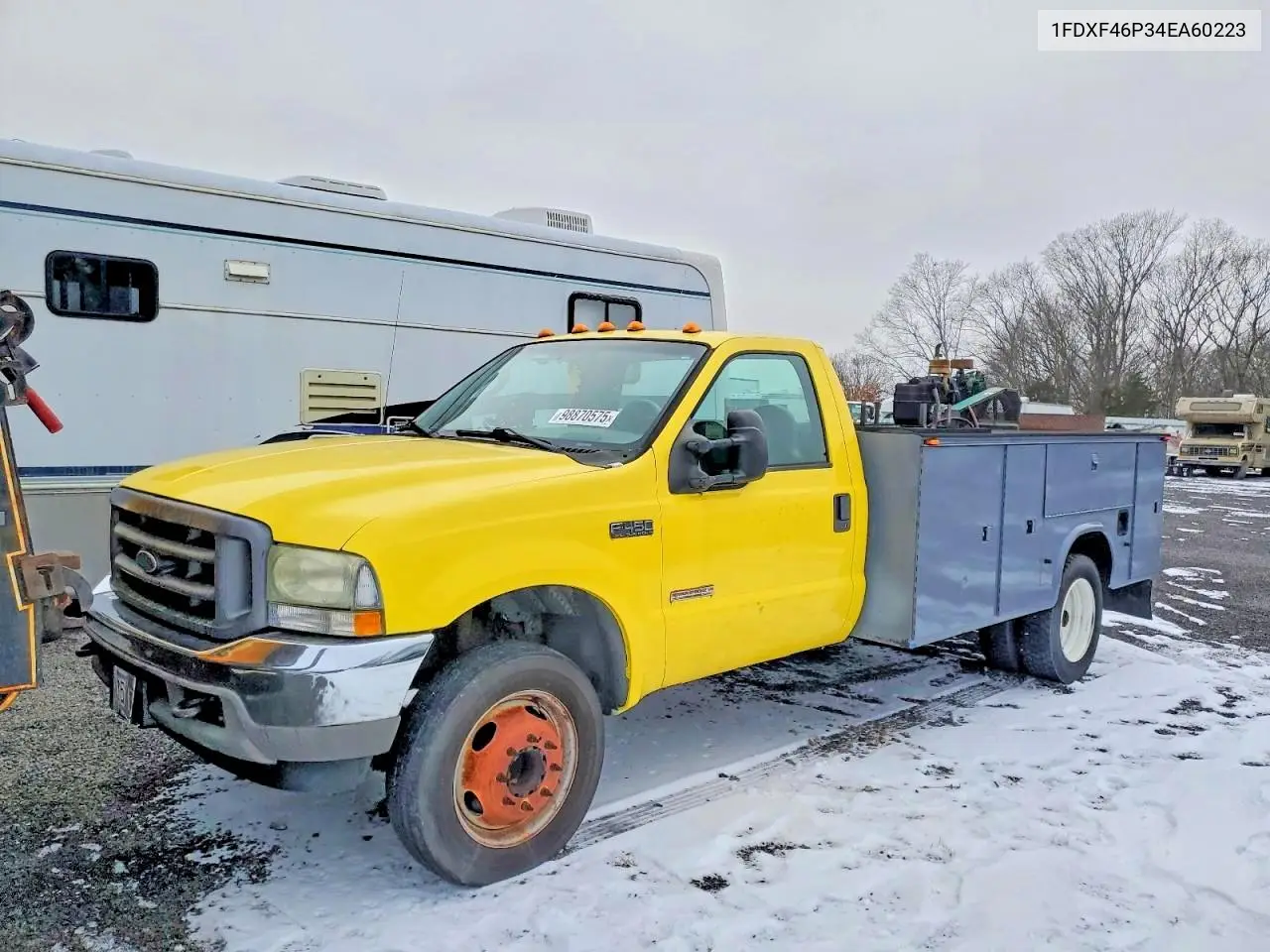 2004 Ford F450 Utility / Service Truck VIN: 1FDXF46P34EA60223 Lot: 98870575