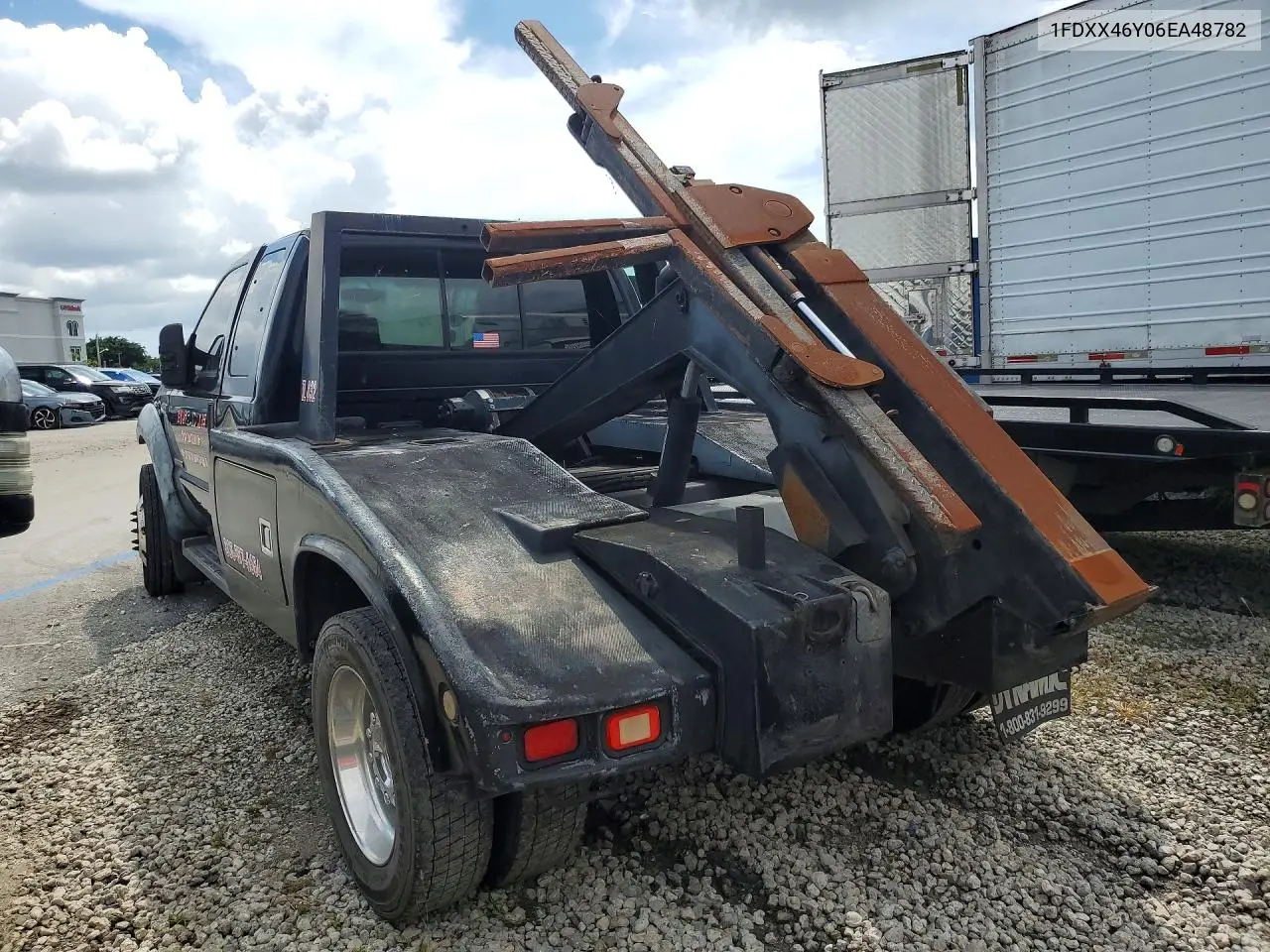2006 Ford F450 Super Duty VIN: 1FDXX46Y06EA48782 Lot: 59974836