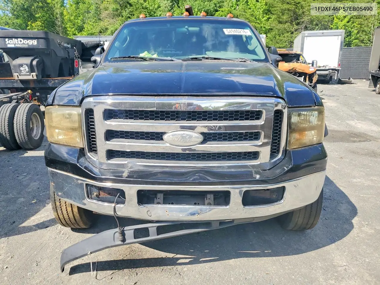 2007 Ford F450 Super Duty VIN: 1FDXF46P57EB05490 Lot: 54940216