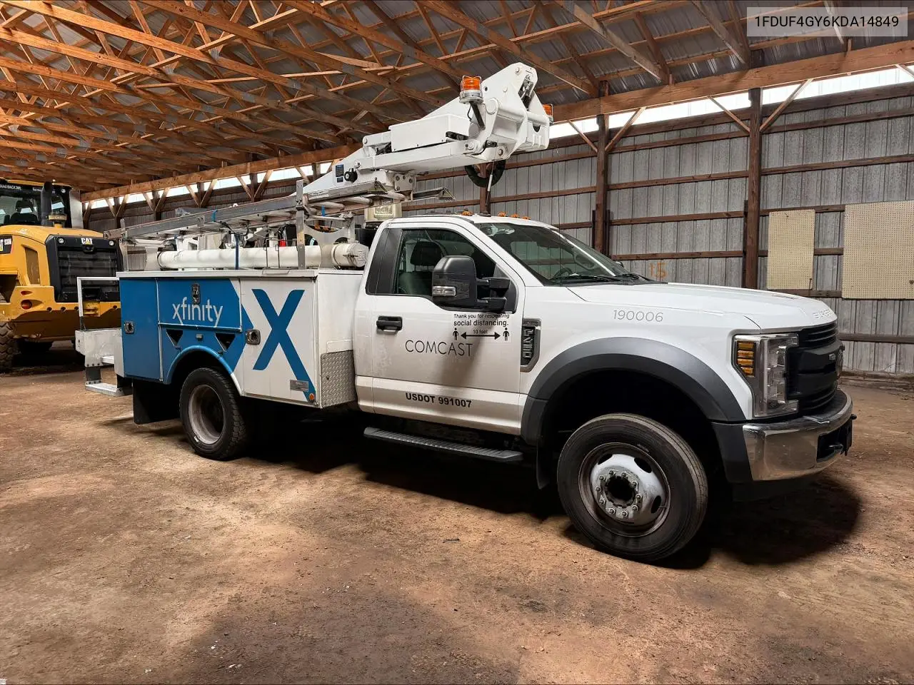 2008 Ford F450 - Utility / Service Truck VIN: 1FDUF4GY6KDA14849 Lot: 57714016