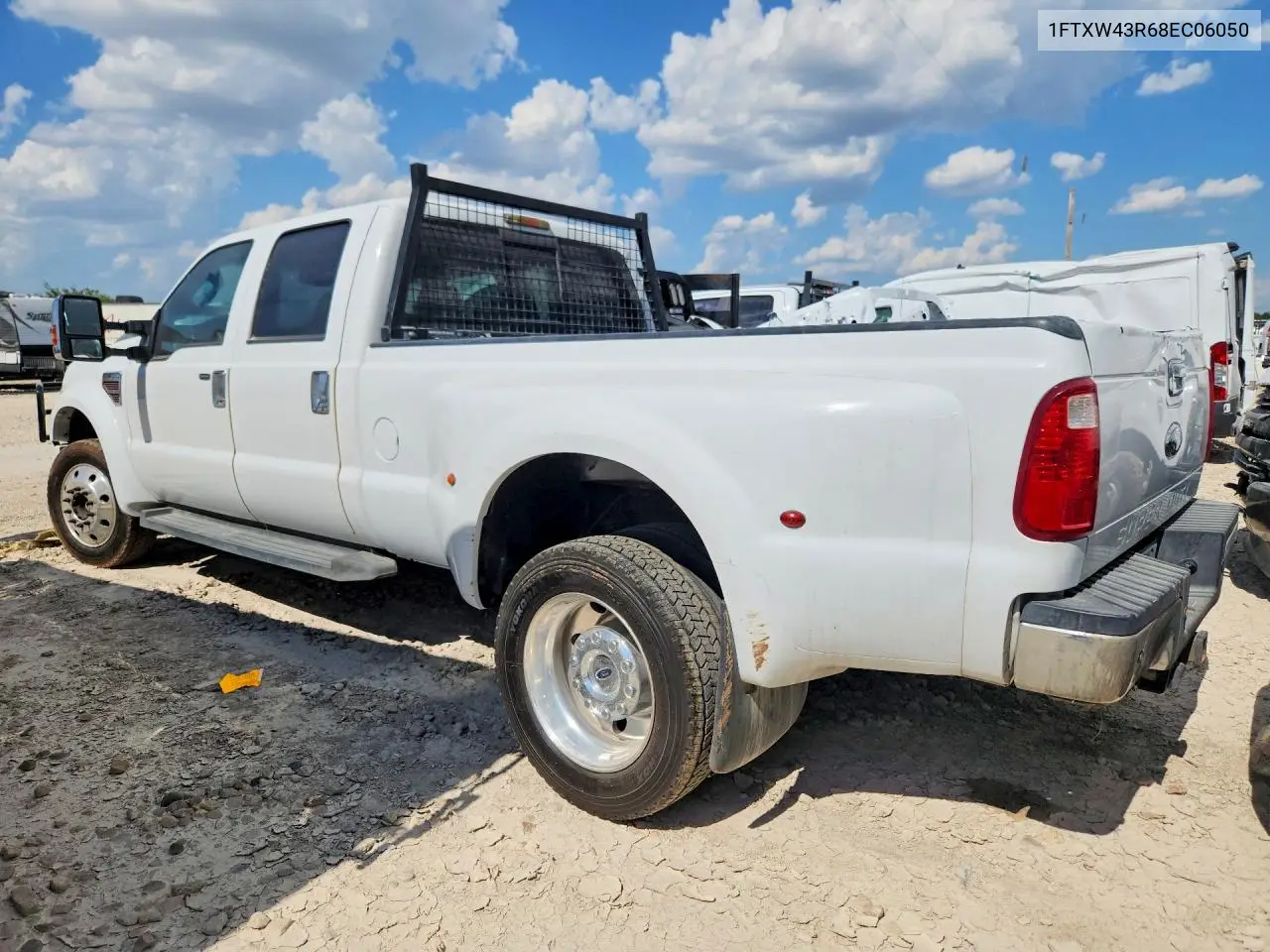 2008 Ford F450 Super Duty VIN: 1FTXW43R68EC06050 Lot: 59697876