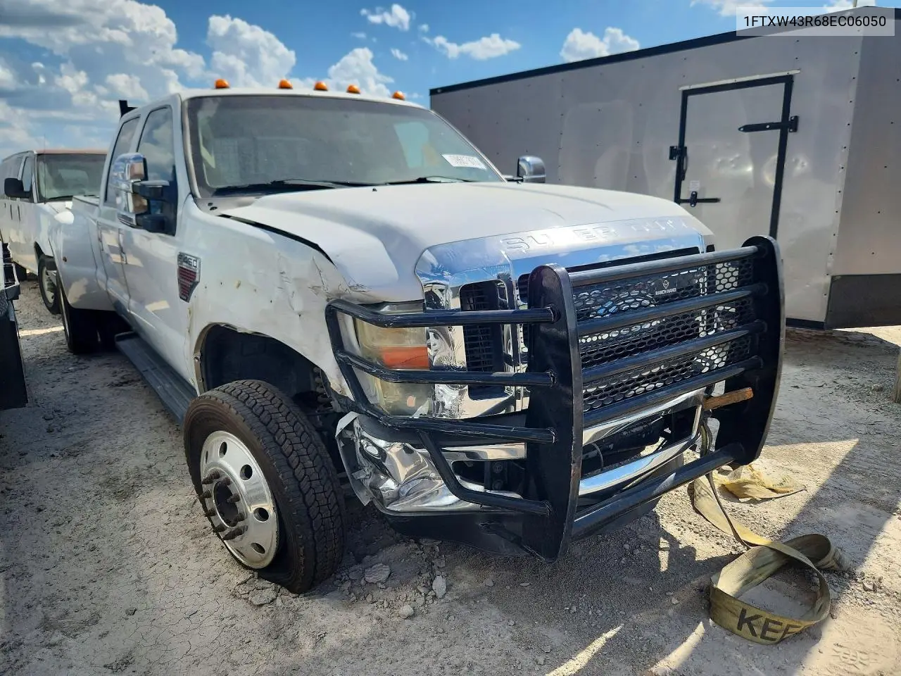 2008 Ford F450 Super Duty VIN: 1FTXW43R68EC06050 Lot: 59697876