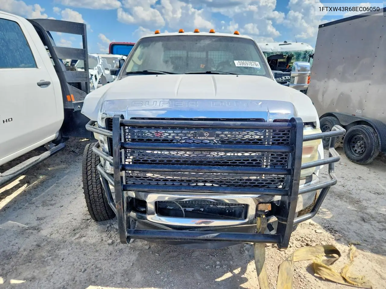 2008 Ford F450 Super Duty VIN: 1FTXW43R68EC06050 Lot: 59697876