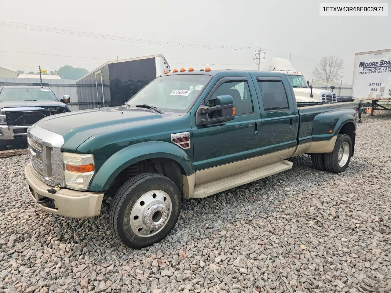 2008 Ford F450 Super Duty VIN: 1FTXW43R68EB03971 Lot: 61348946
