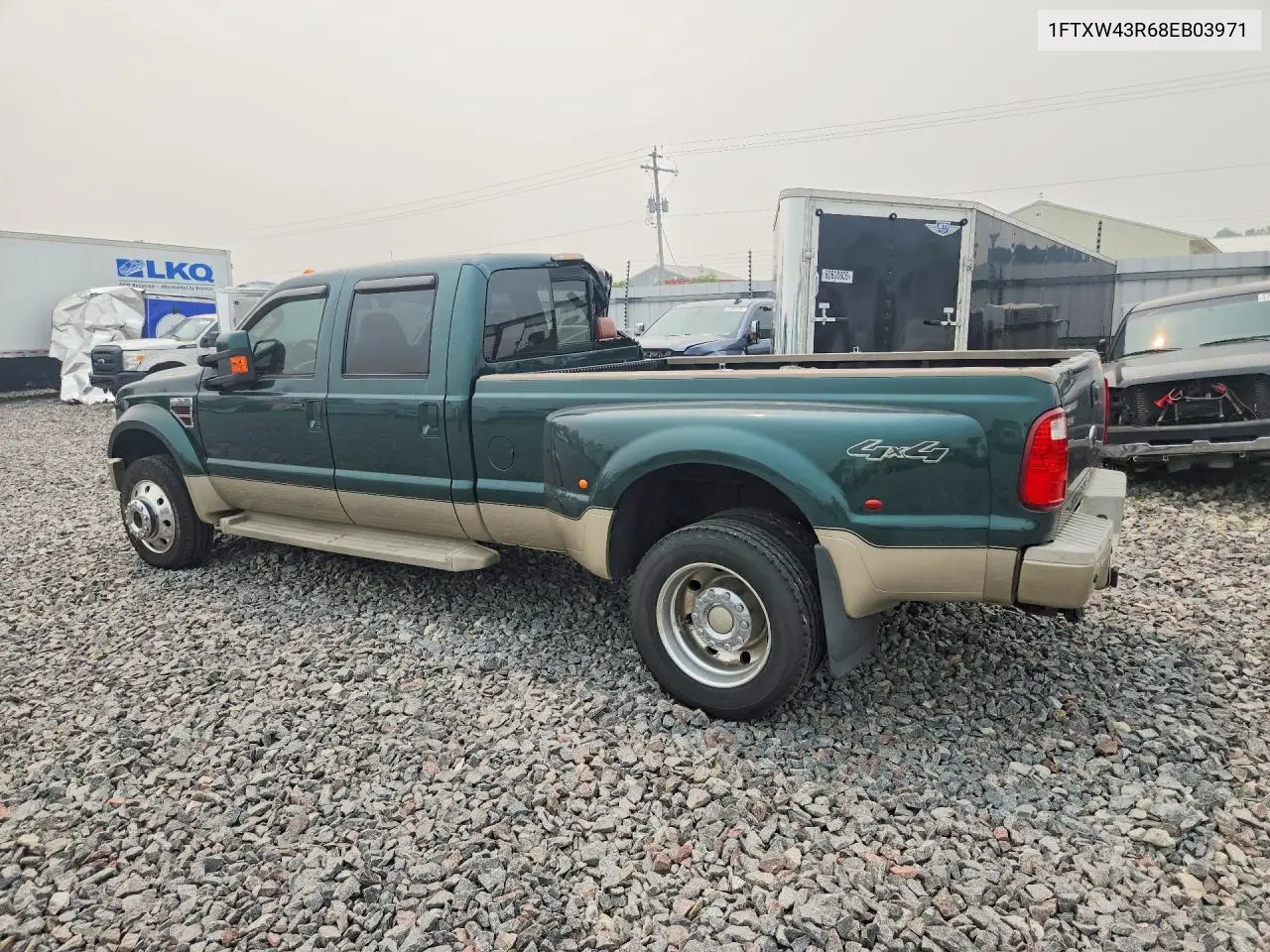 2008 Ford F450 Super Duty VIN: 1FTXW43R68EB03971 Lot: 61348946
