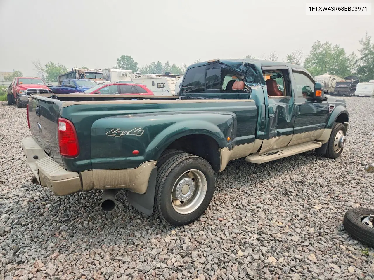 2008 Ford F450 Super Duty VIN: 1FTXW43R68EB03971 Lot: 61348946