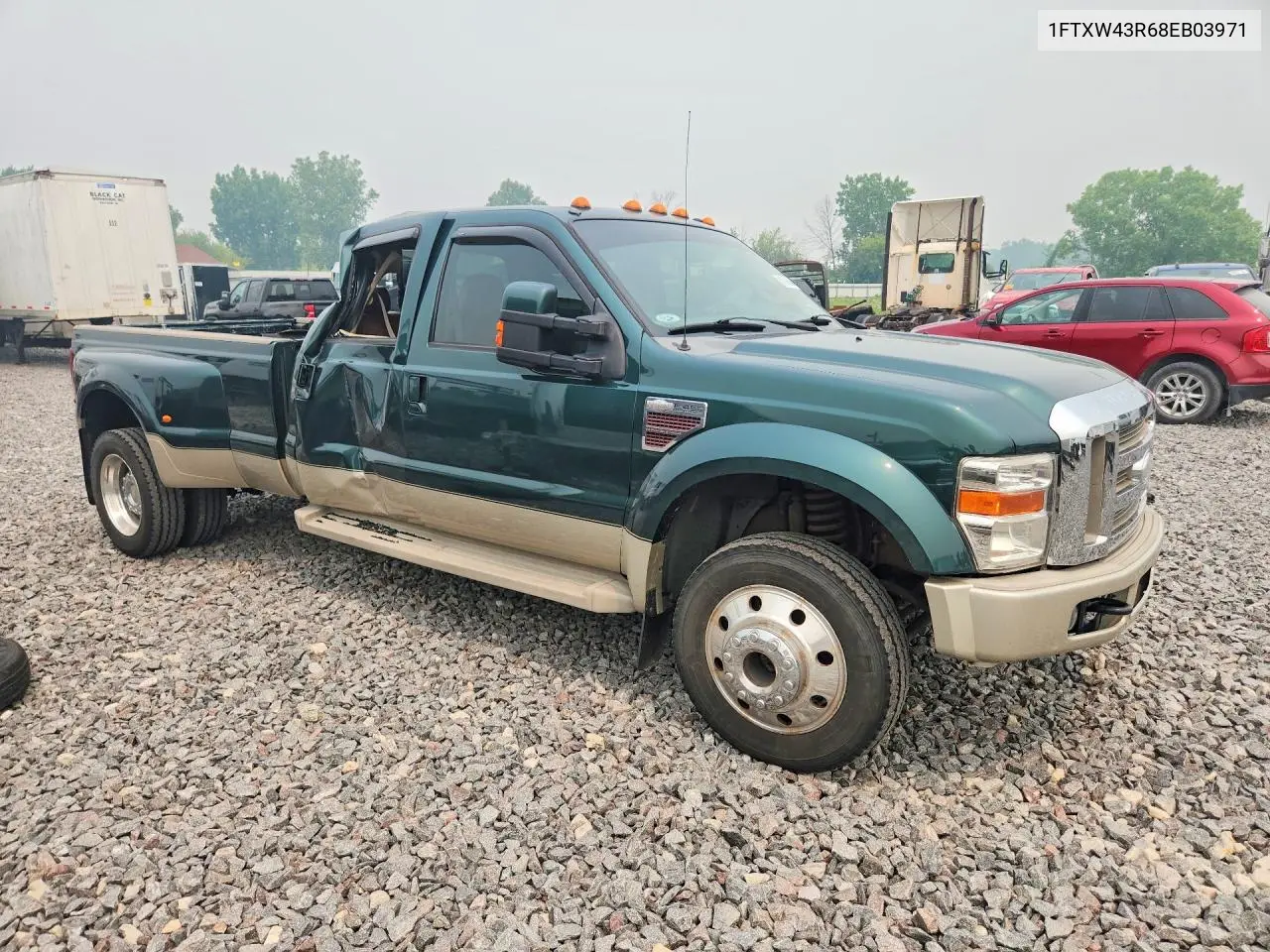 2008 Ford F450 Super Duty VIN: 1FTXW43R68EB03971 Lot: 61348946