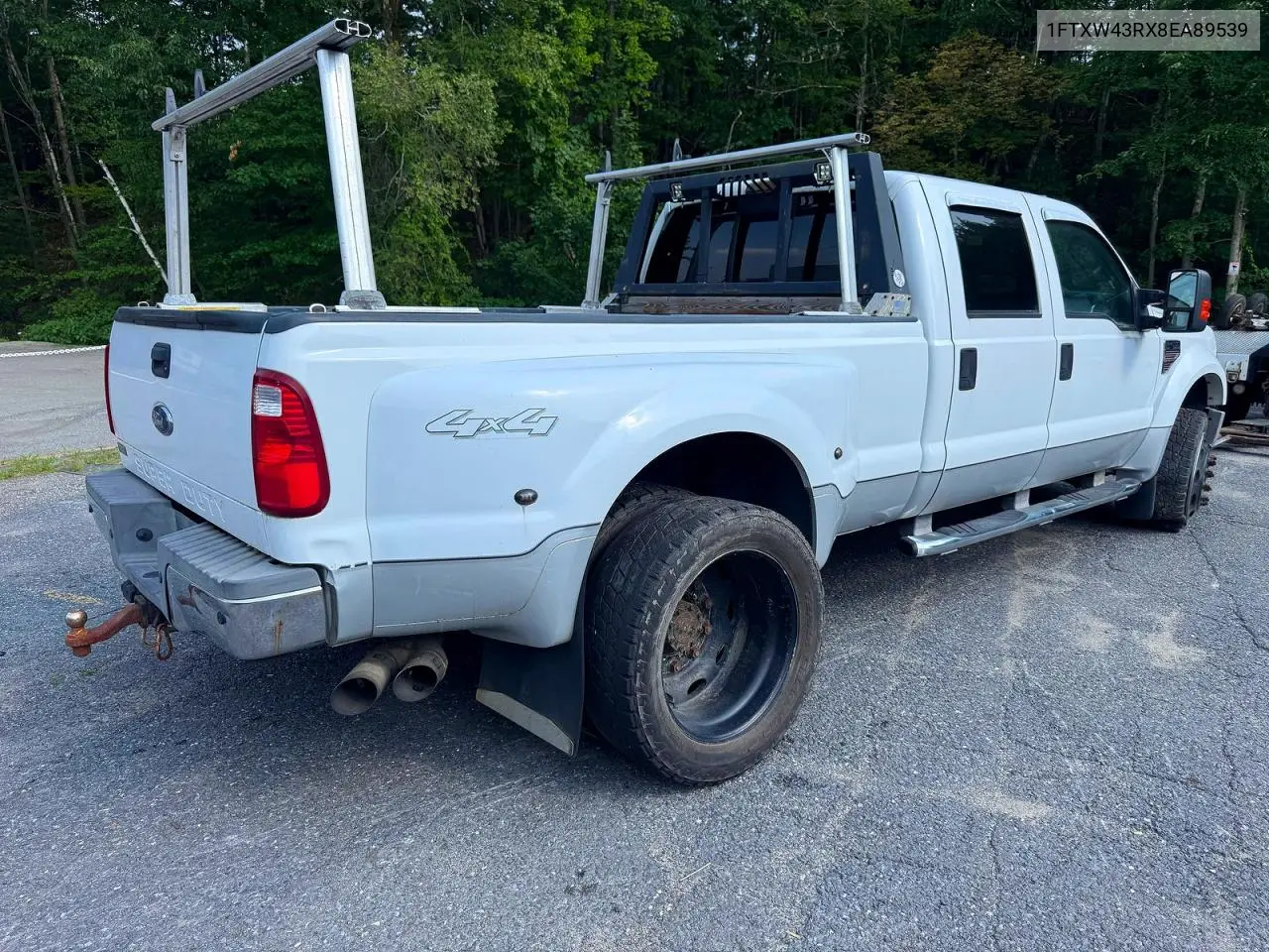 2008 Ford F450 Super Duty VIN: 1FTXW43RX8EA89539 Lot: 61508906