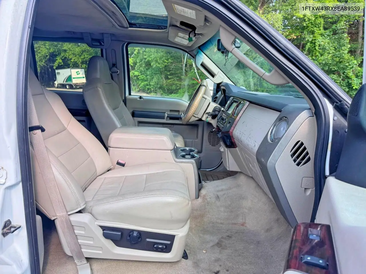 2008 Ford F450 Super Duty VIN: 1FTXW43RX8EA89539 Lot: 61508906