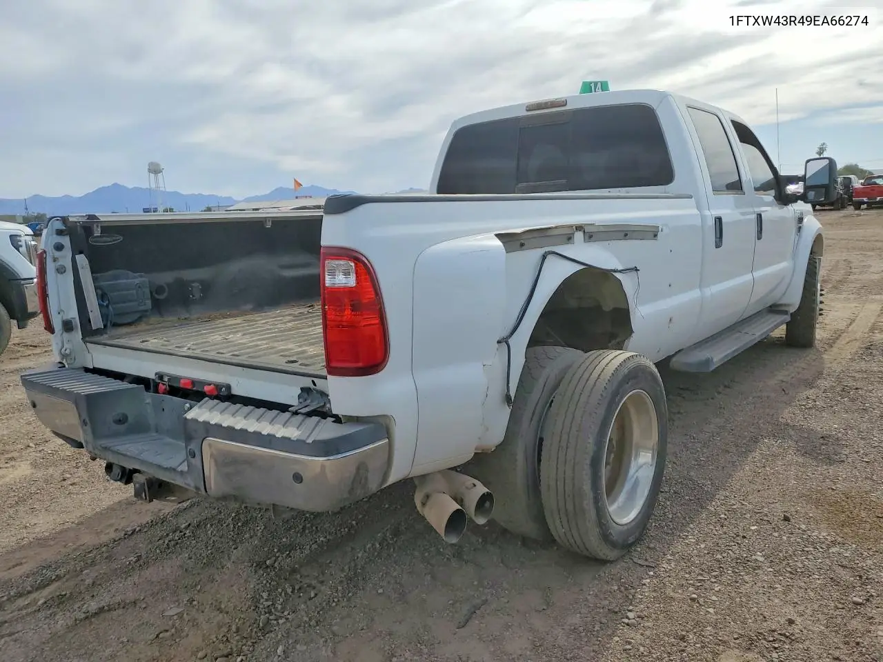 2009 Ford F450 Super Duty VIN: 1FTXW43R49EA66274 Lot: 50357676