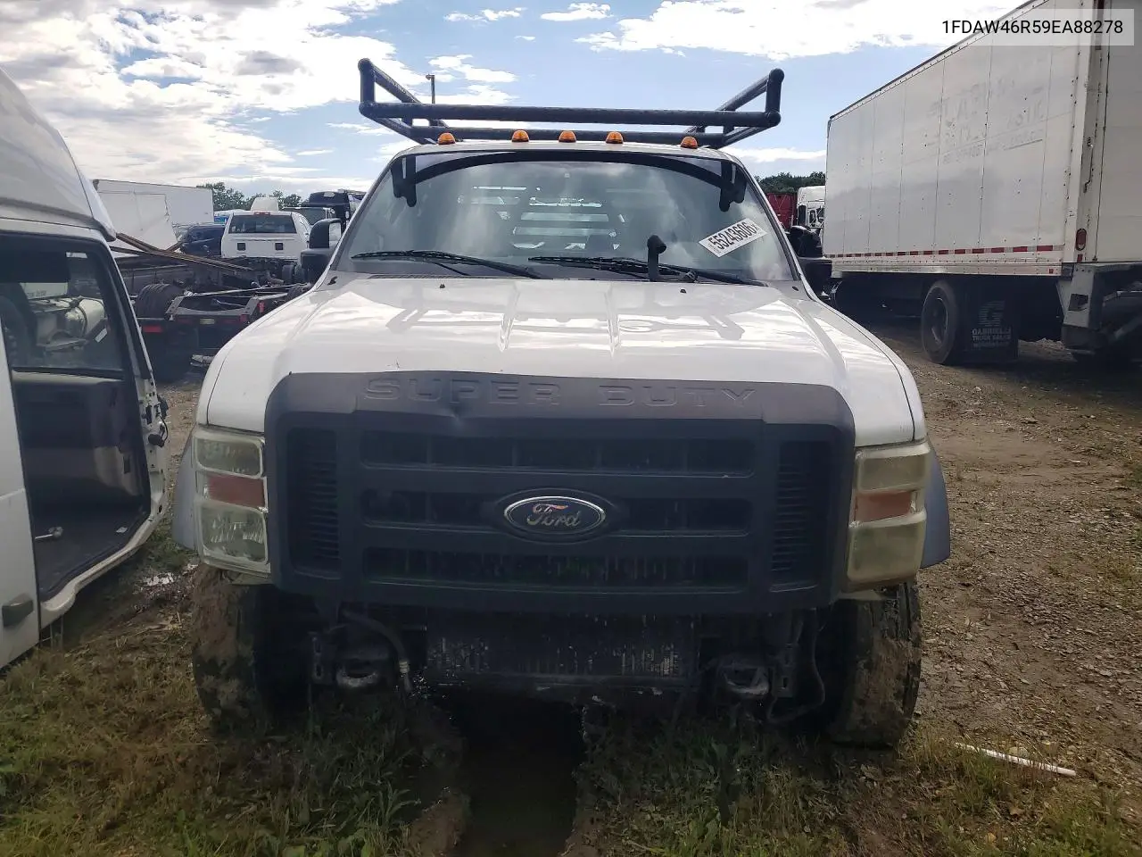 2009 Ford F450 Super Duty VIN: 1FDAW46R59EA88278 Lot: 55243606