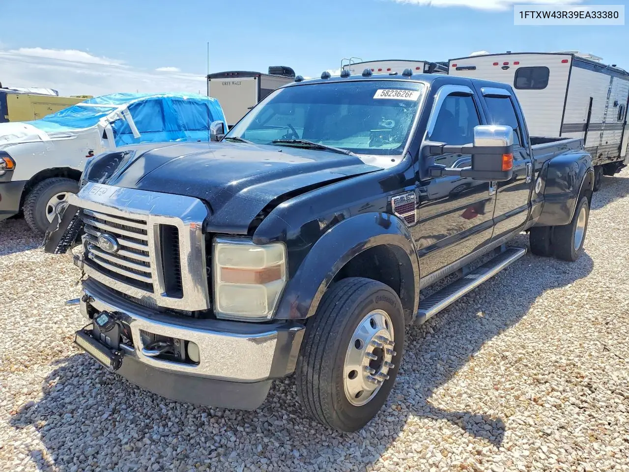 2009 Ford F450 Super Duty VIN: 1FTXW43R39EA33380 Lot: 58236266