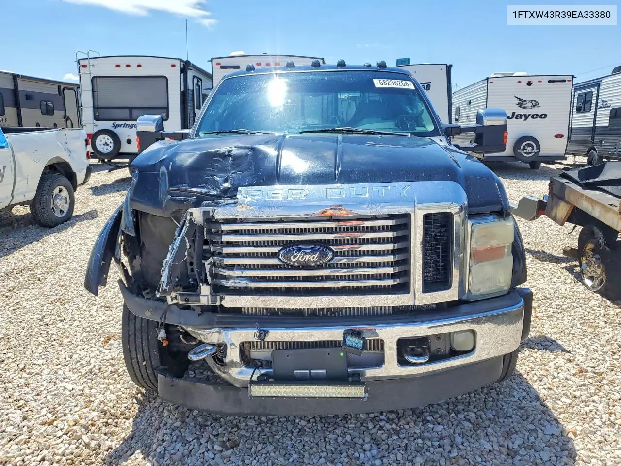 2009 Ford F450 Super Duty VIN: 1FTXW43R39EA33380 Lot: 58236266