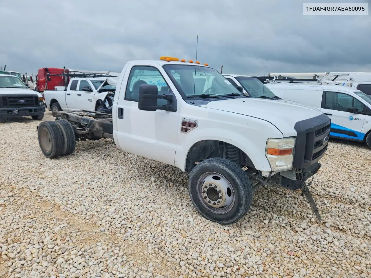 2010 Ford F450 Super Duty VIN: 1FDAF4GR7AEA60095 Lot: 53790486