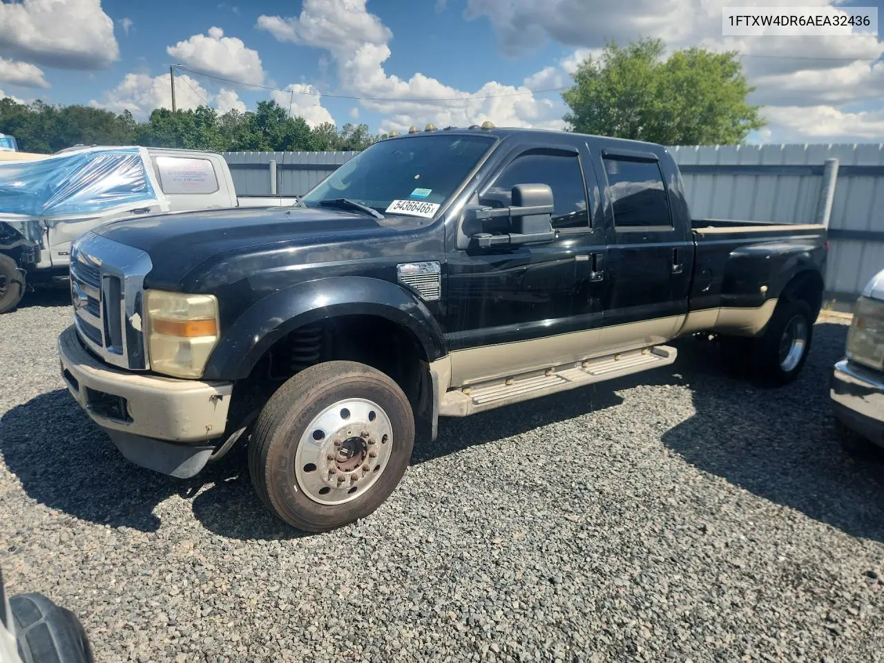 2010 Ford F450 Super Duty VIN: 1FTXW4DR6AEA32436 Lot: 54366466