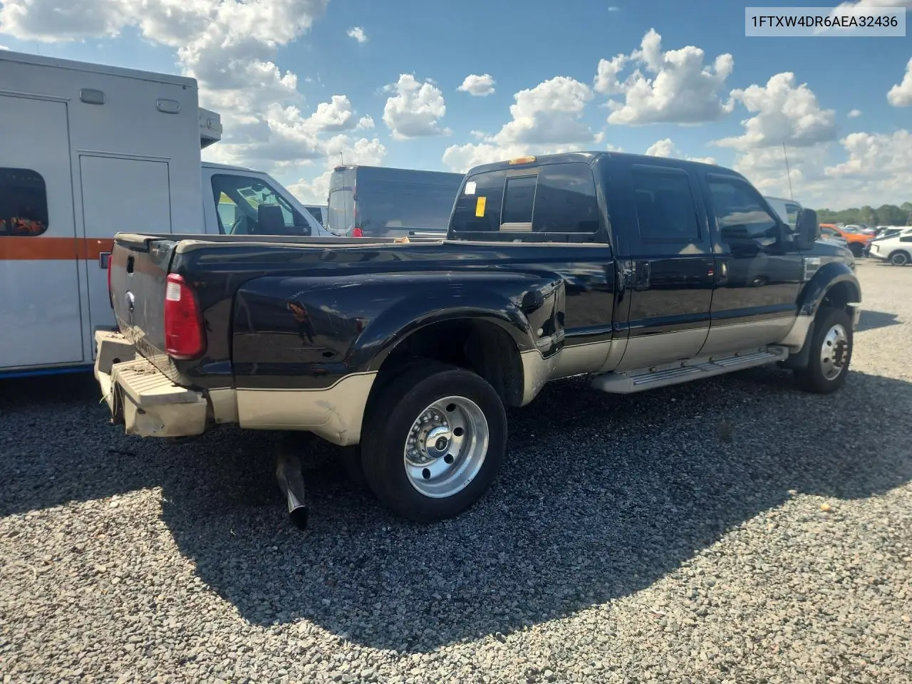 2010 Ford F450 Super Duty VIN: 1FTXW4DR6AEA32436 Lot: 54366466