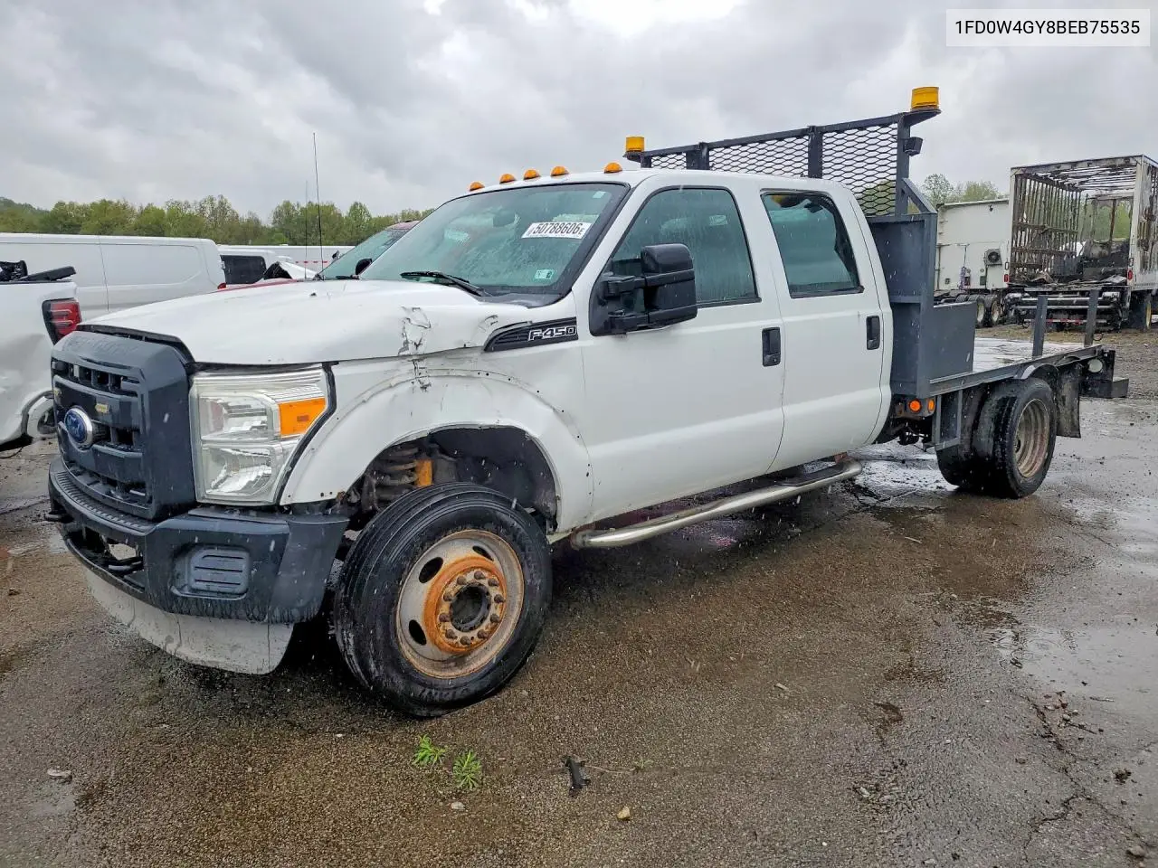 2011 Ford F450 Super Duty VIN: 1FD0W4GY8BEB75535 Lot: 50788606