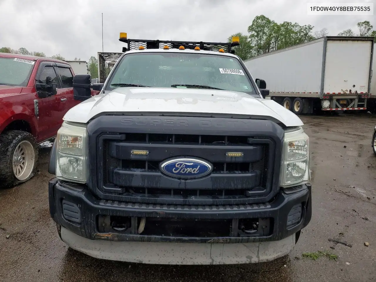 2011 Ford F450 Super Duty VIN: 1FD0W4GY8BEB75535 Lot: 50788606
