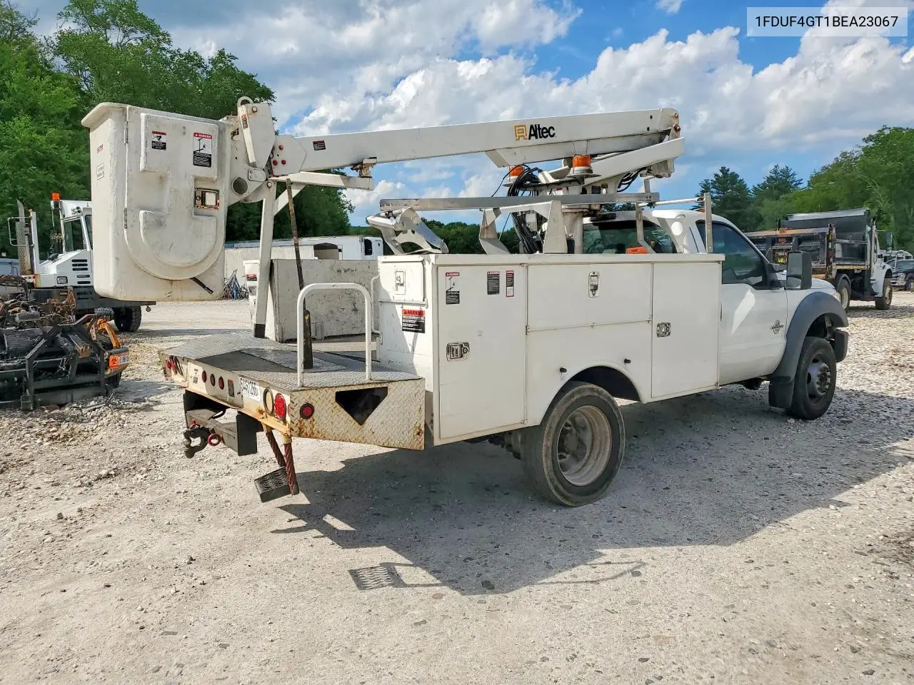 2011 Ford F450 Super - Bucket Truck VIN: 1FDUF4GT1BEA23067 Lot: 57272016