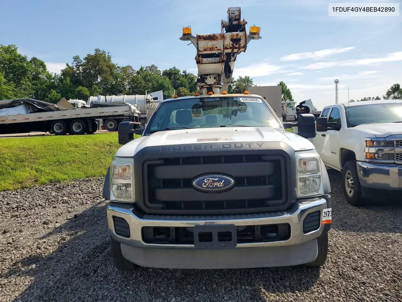 2011 Ford F450 Super Duty Bucket Truck VIN: 1FDUF4GY4BEB42890 Lot: 60039806
