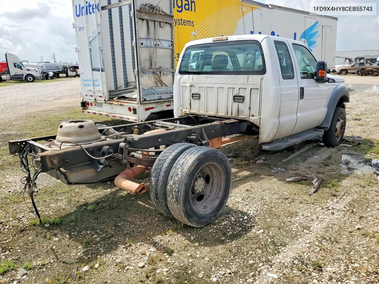 2012 Ford F450 VIN: 1FD9X4HY8CEB55743 Lot: 50177746