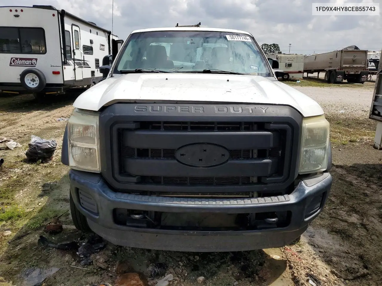 2012 Ford F450 VIN: 1FD9X4HY8CEB55743 Lot: 50177746