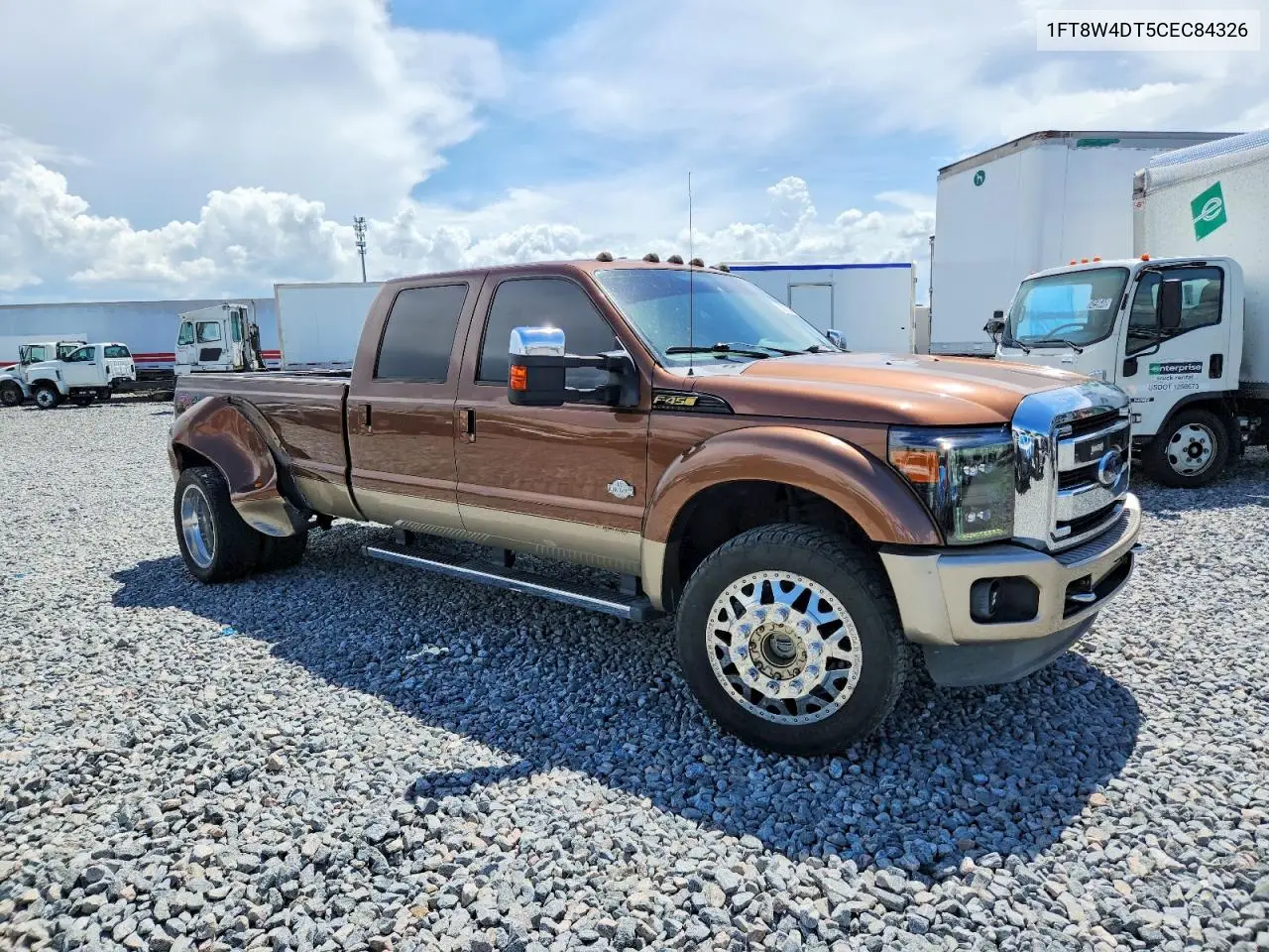 2012 Ford F450 Super Duty VIN: 1FT8W4DT5CEC84326 Lot: 53615776