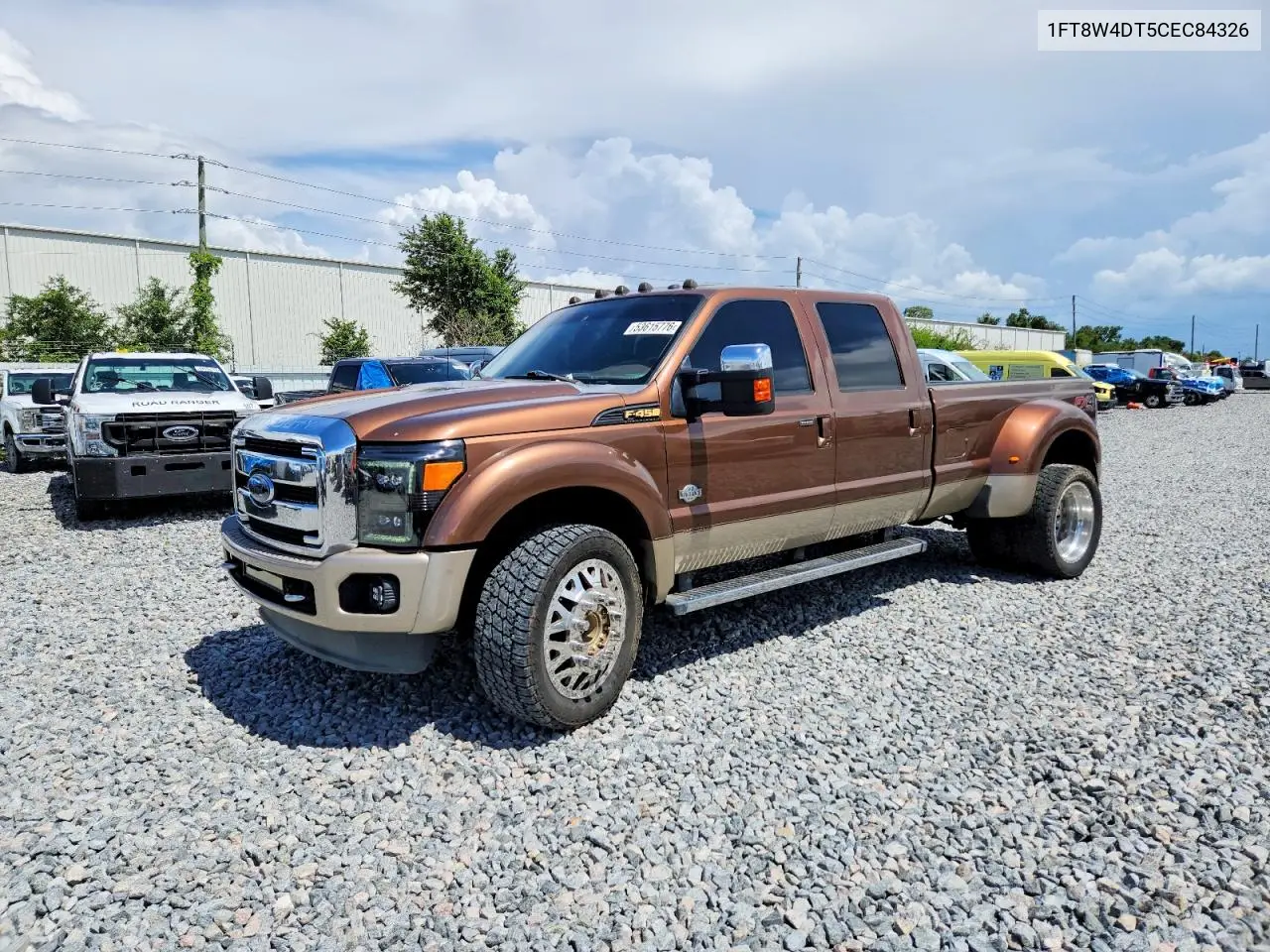 2012 Ford F450 Super Duty VIN: 1FT8W4DT5CEC84326 Lot: 53615776