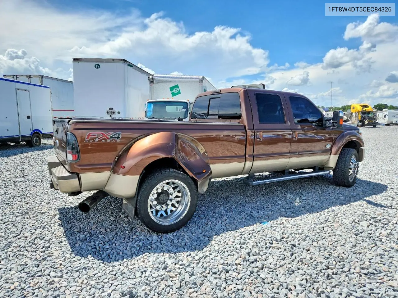 2012 Ford F450 Super Duty VIN: 1FT8W4DT5CEC84326 Lot: 53615776