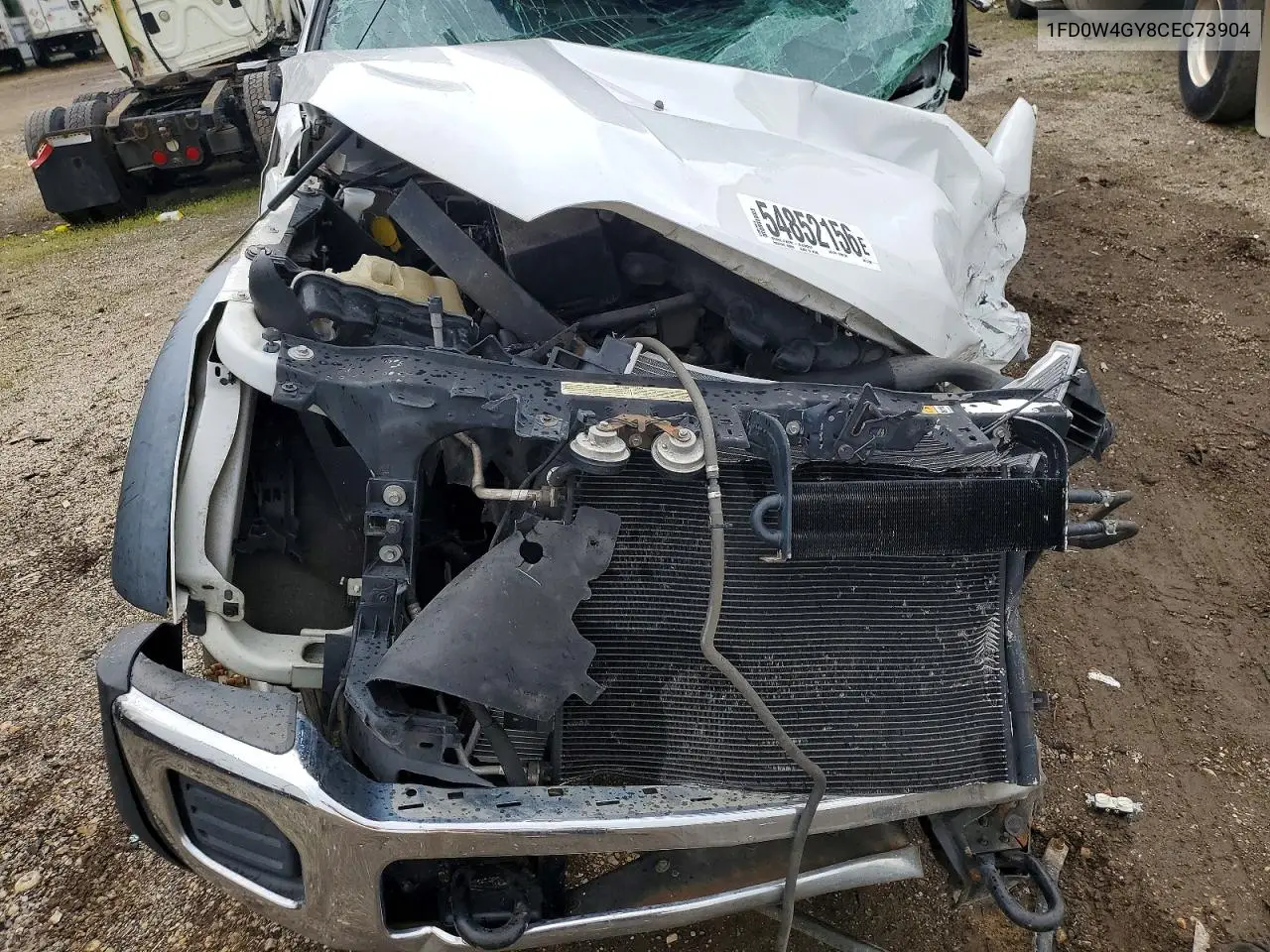2012 Ford F450 Super Duty VIN: 1FD0W4GY8CEC73904 Lot: 54852156