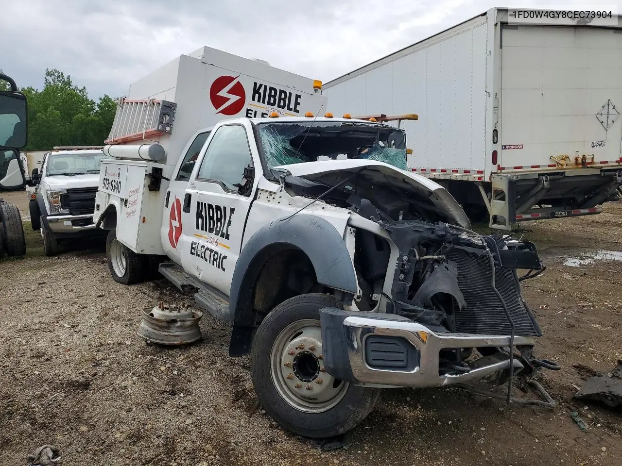 2012 Ford F450 Super Duty VIN: 1FD0W4GY8CEC73904 Lot: 54852156