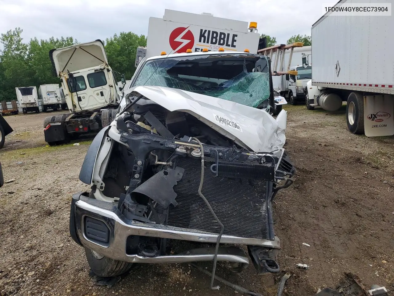 2012 Ford F450 Super Duty VIN: 1FD0W4GY8CEC73904 Lot: 54852156