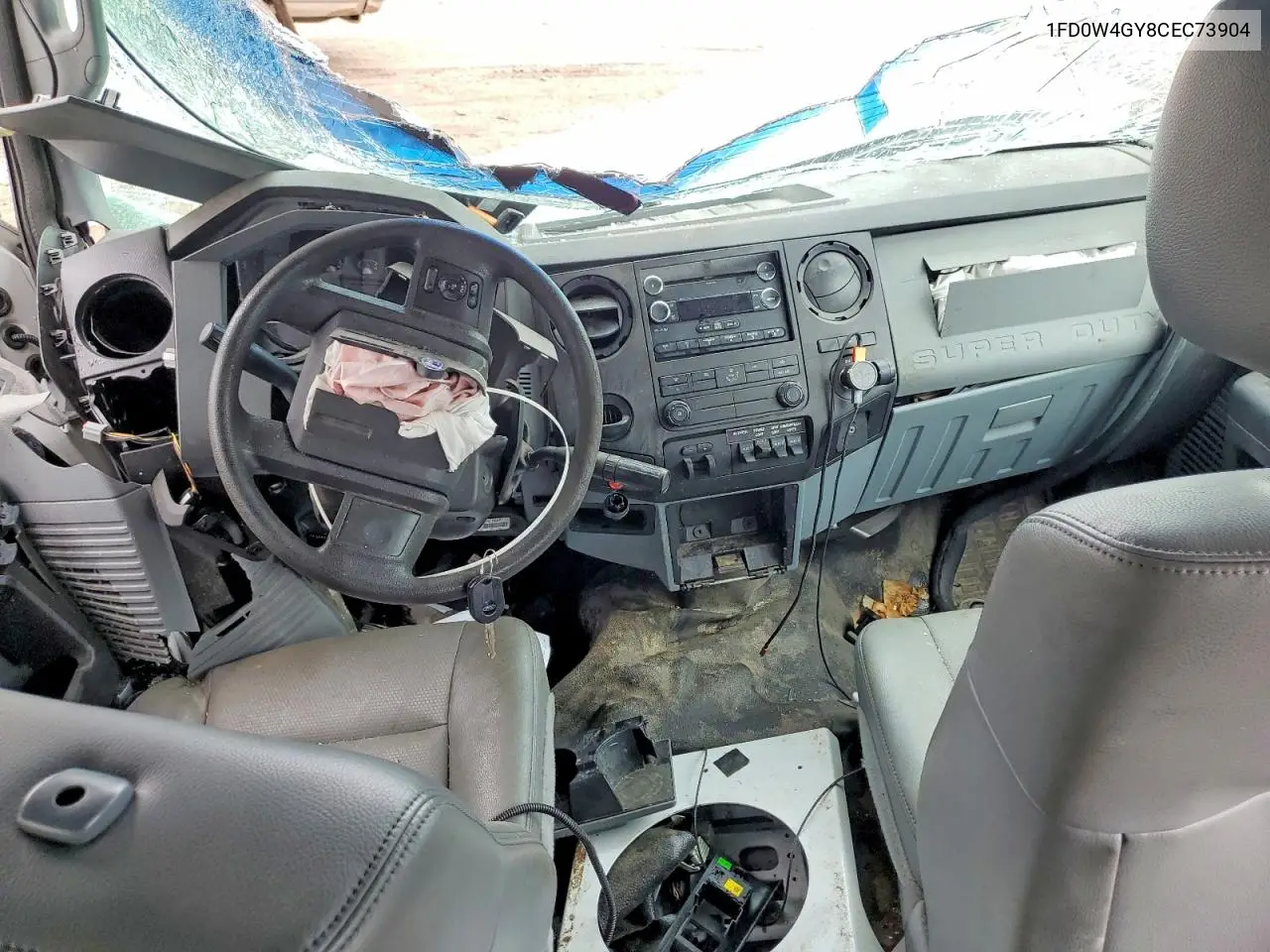 2012 Ford F450 Super Duty VIN: 1FD0W4GY8CEC73904 Lot: 54852156