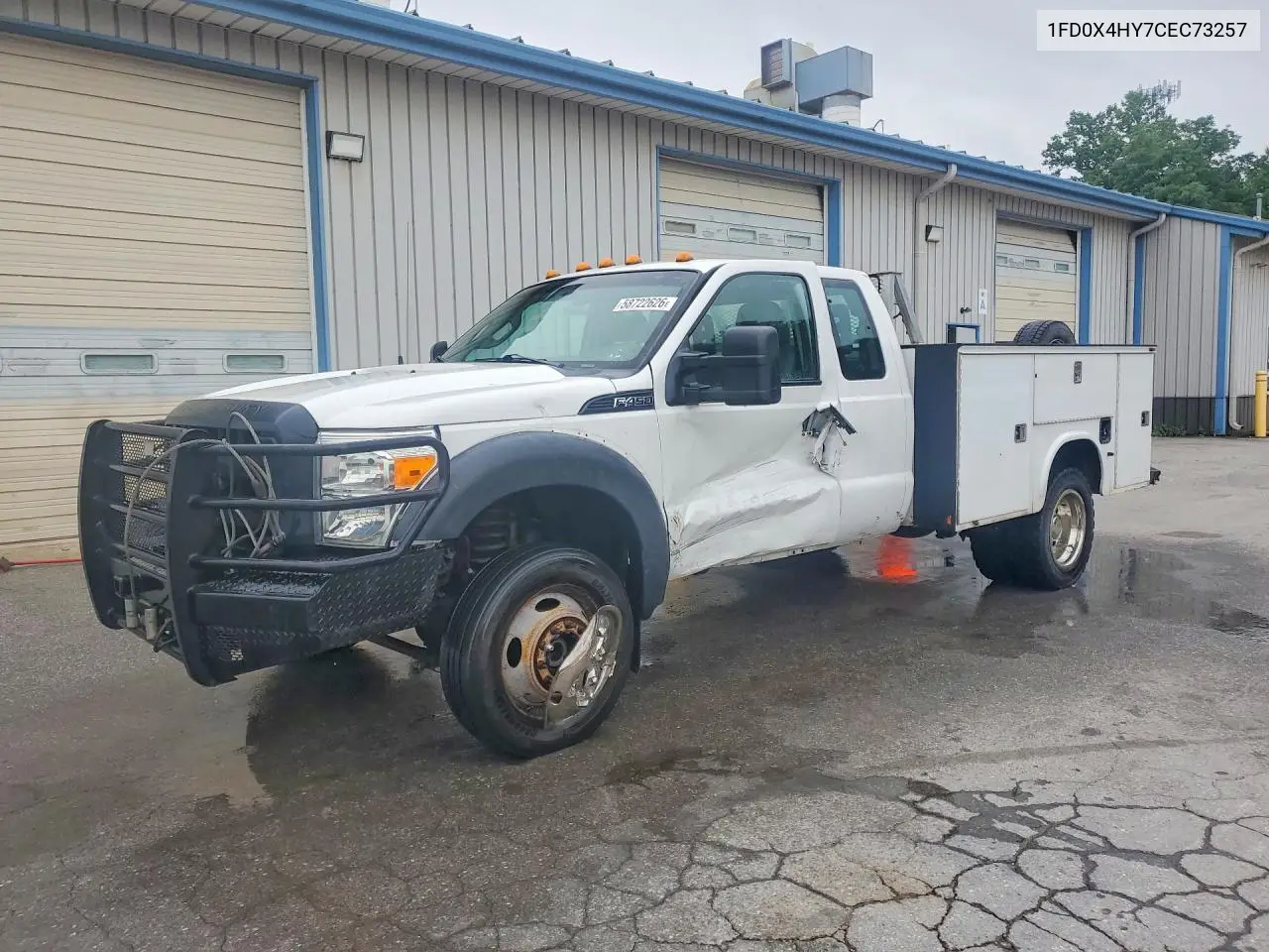 2012 Ford F450 Super Duty VIN: 1FD0X4HY7CEC73257 Lot: 58722626