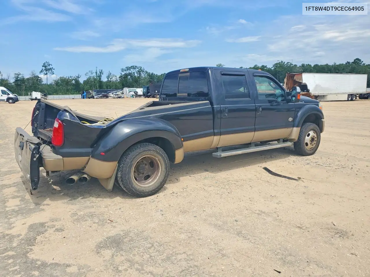 2012 Ford F450 Super Duty VIN: 1FT8W4DT9CEC64905 Lot: 59912666