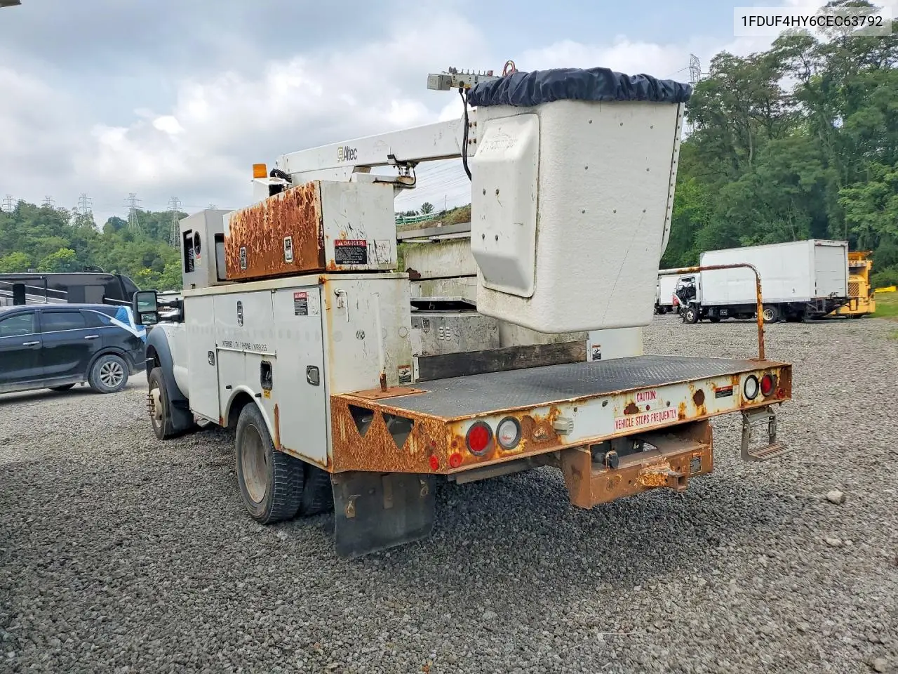 2012 Ford F450 Super Duty Bucket Truck VIN: 1FDUF4HY6CEC63792 Lot: 60020046