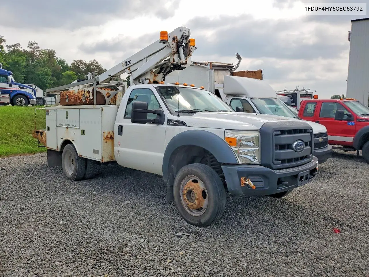 2012 Ford F450 Super Duty Bucket Truck VIN: 1FDUF4HY6CEC63792 Lot: 60020046