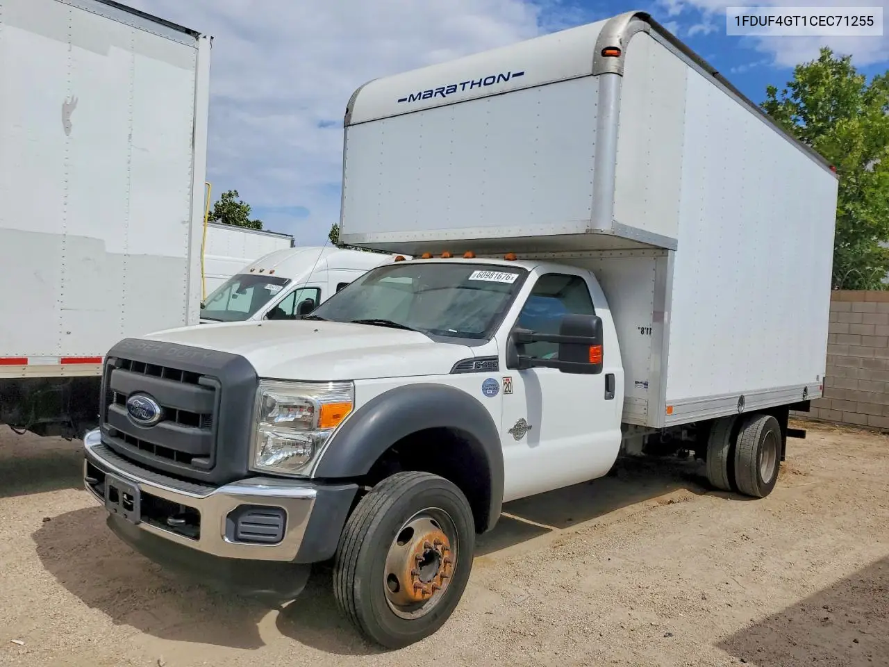 2012 Ford F450 Super Duty VIN: 1FDUF4GT1CEC71255 Lot: 60981676
